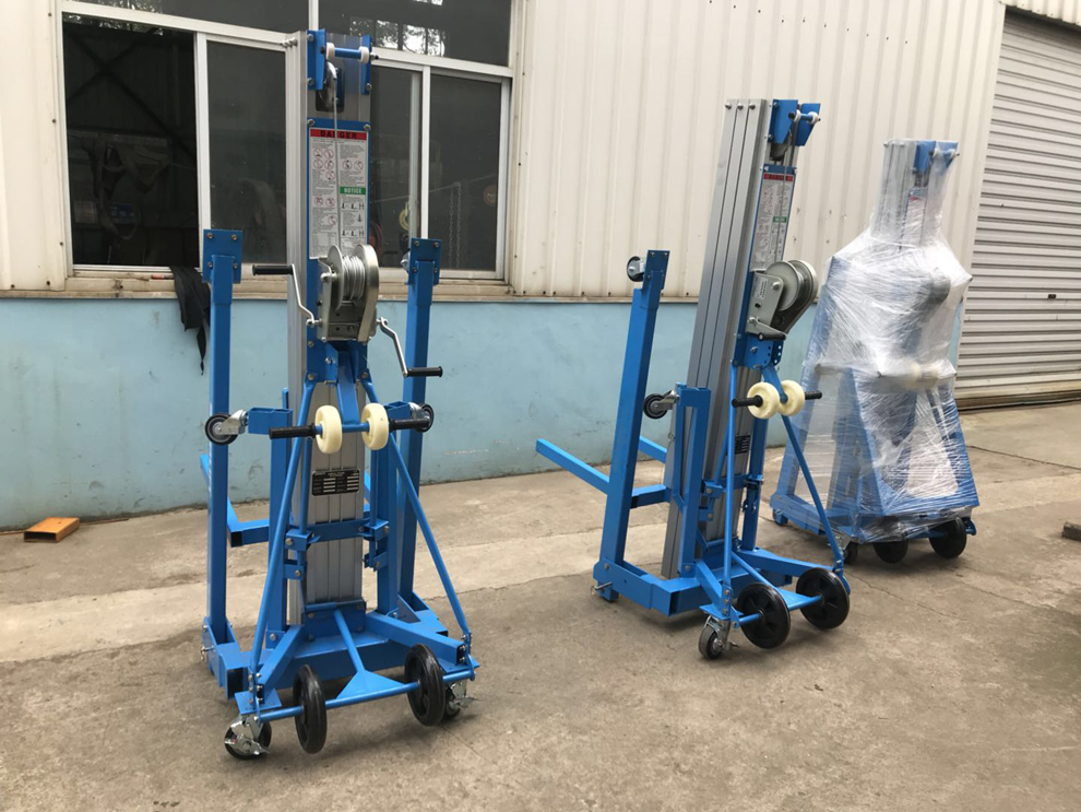 LGA aluminium winch stacker